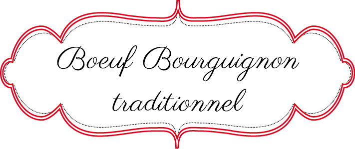 Recette boeuf bourguignon traditionnel