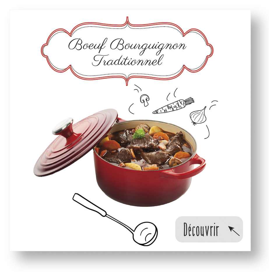 Picto recette bourguignon