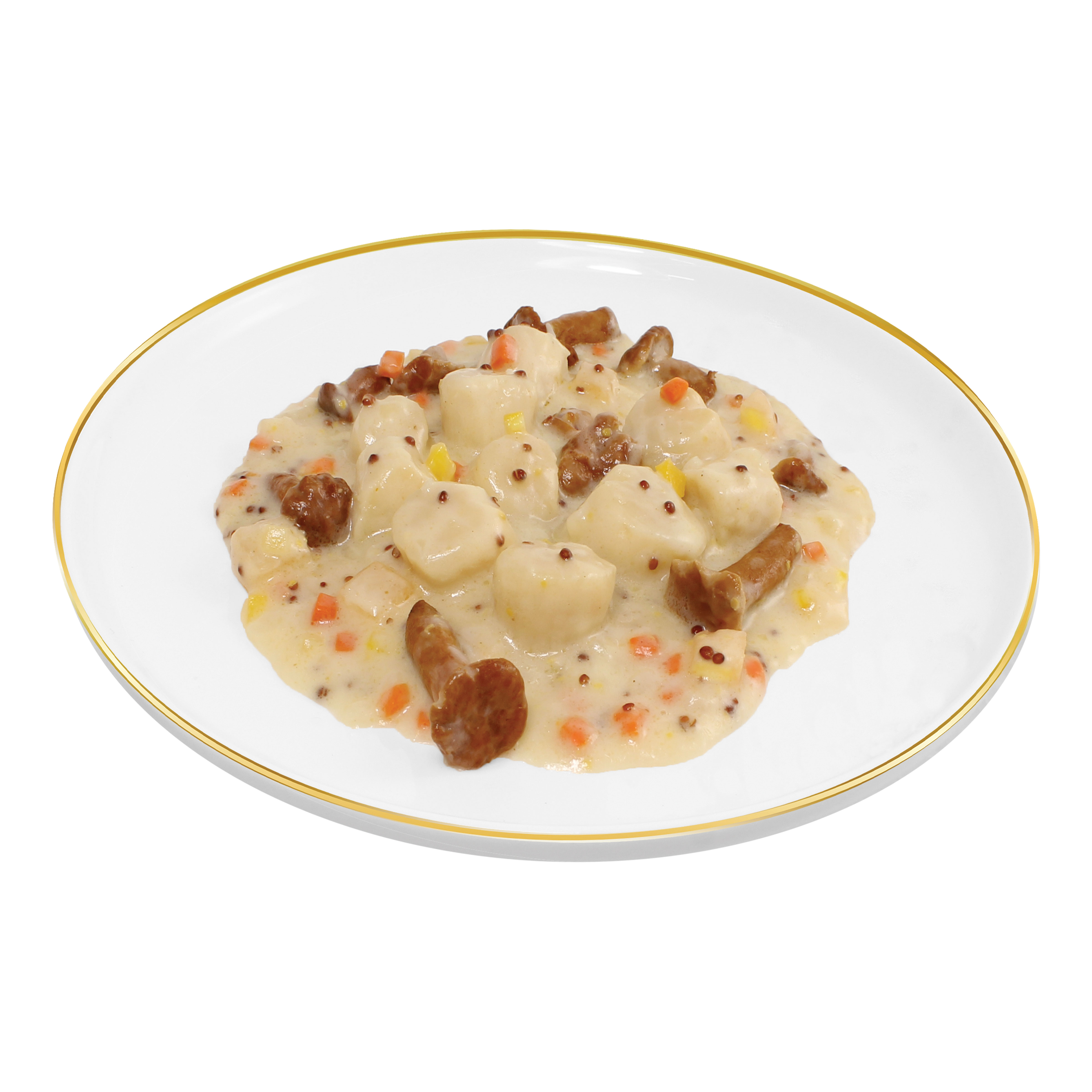 Assiette Navarin de St jacques Lechef HD RVB